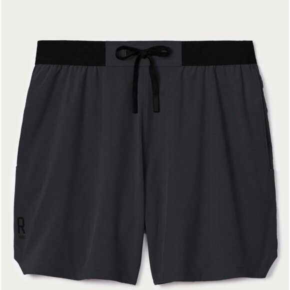 Rhone 6 Inch Base Training Shorts Unlined Black Size Medium - Picture 2 of 7